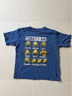 Minions blue T-shirt Small