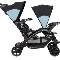 Baby Trend Sit N' Stand Strollers, Solid Print Desert Blue
