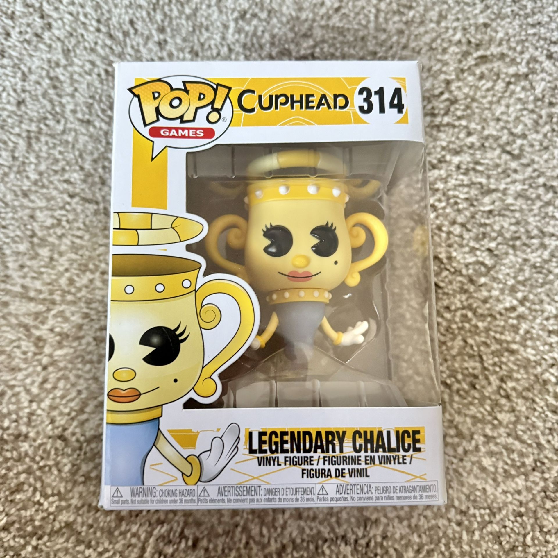 Funko Pop! Games Cuphead Legendary Chalice #314 Vinyl Figure