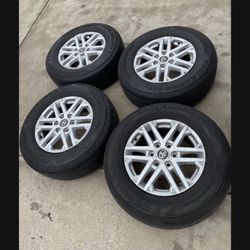 4 X 265/70r18 6x5.5 6x139.7  Stock Tacoma Tundra 4Runner Sequoia Rims Wheels Yukon Tahoe Treads Tires!!!!