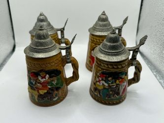 Vintage Schnapps Shot Glass Stein