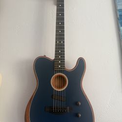 Fender Acoustasonic Tele USA Blue