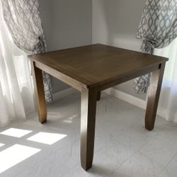 Wooden Table For Sale OBO 44”Lx44”H 36”H