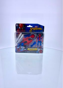 Marvel Spider-Man Web Blast Cycle Playset w/ a 4-inch Action Figure