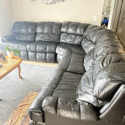 Leather Couch