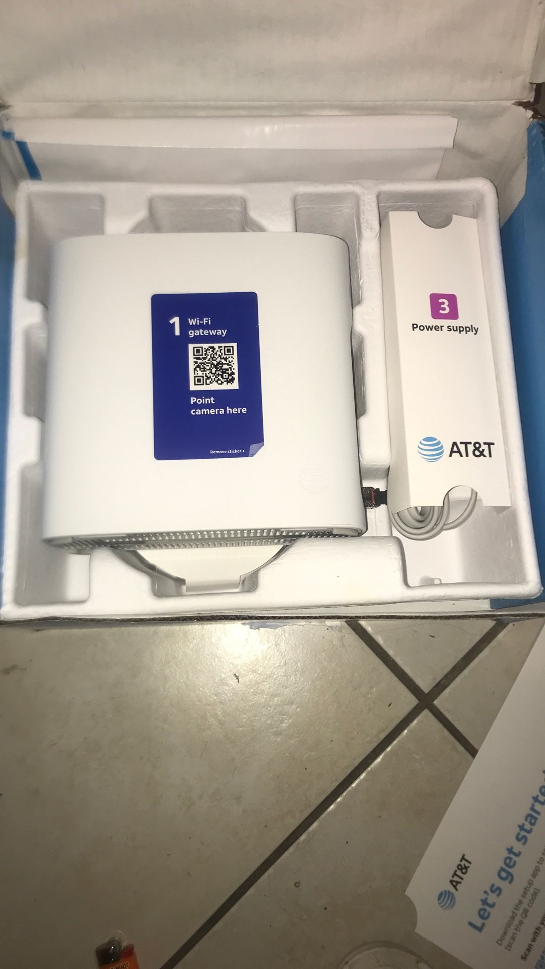 ATT COMPLETE WIFI ROUTER SET