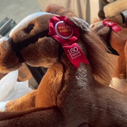 Wells Fargo collectible Horse Plush