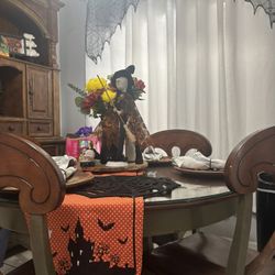 Dining table chair, set with matching barstools