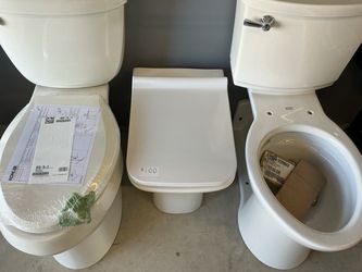 Swiss Madison Carré Back-to-Wall Square Toilet Bowl – Glossy White
