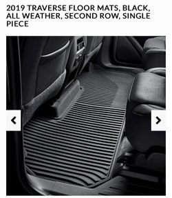 All Weather Floor Mat- Chevrolet Traverse