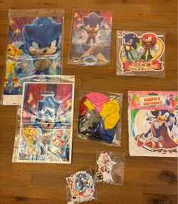 Sonic The Hedgehog Party Bundle