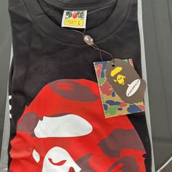 BAPE Red Camo By Bathing T-Shirt