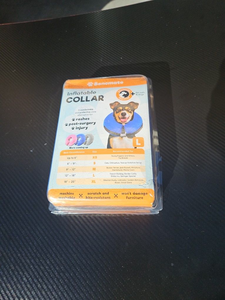 Inflatable Pet Safety Collar