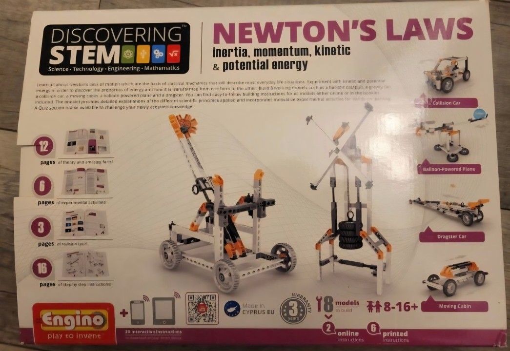 Discovering Stem Newton’s Law Construction Kit