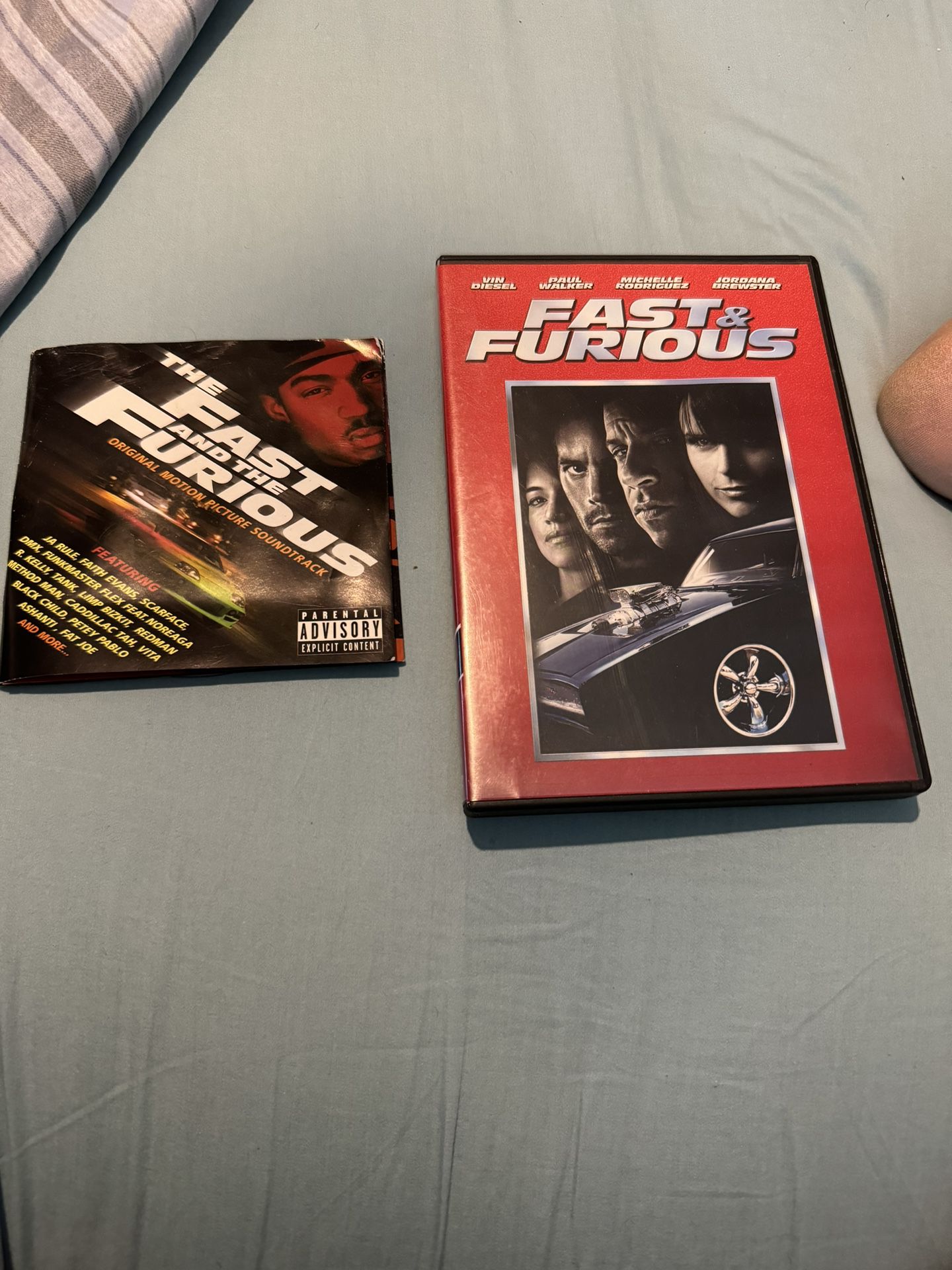 Fast And The Furious Four 4️⃣  Dvd And Fast And The Furious Motion Picture Soundtrack 