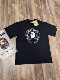 A Bathing Ape x Chrome Hearts Shirts Size S