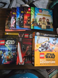 12 LEGO Star Wars Books