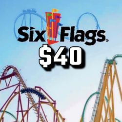 Magic Mountain - Six Flags GA Tickets 🎟️ 