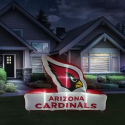 Arizona Cardinals Team Inflatable Pre-Lit 7'x10' Logo Brands Brand New NFL