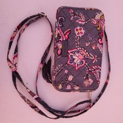 Vera Bradley Wallet Crossboody Purse