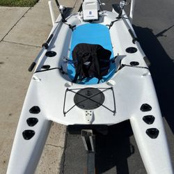Hobie Fishing Kayak And Trailer