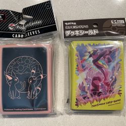 Espeon Umbreon Toxtricity Card Sleeves *SEALED* Pokemon Center Exclusive Japan Starry Constellation 65 Sleeve TCG Shields 64 Sleeves