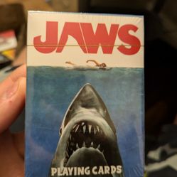 Jaws Playing Cards