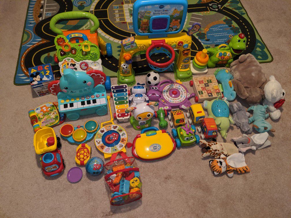 Assorted children baby toddler toys