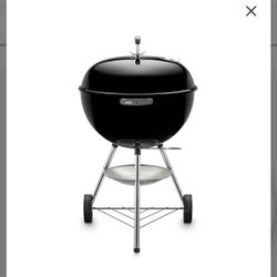 New Weber Orginal Kettle Charcoal Grill 22"