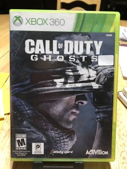 Call of duty ghost xbox 360