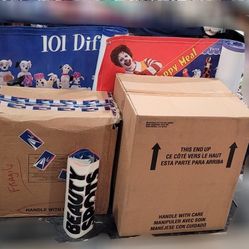 Disney 101 Mcdonalds Set & Banner, 102 MD Set & Banner, 4 Posters 
