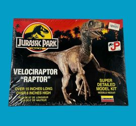 Jurassic Park Velociraptor Raptor Model Kit