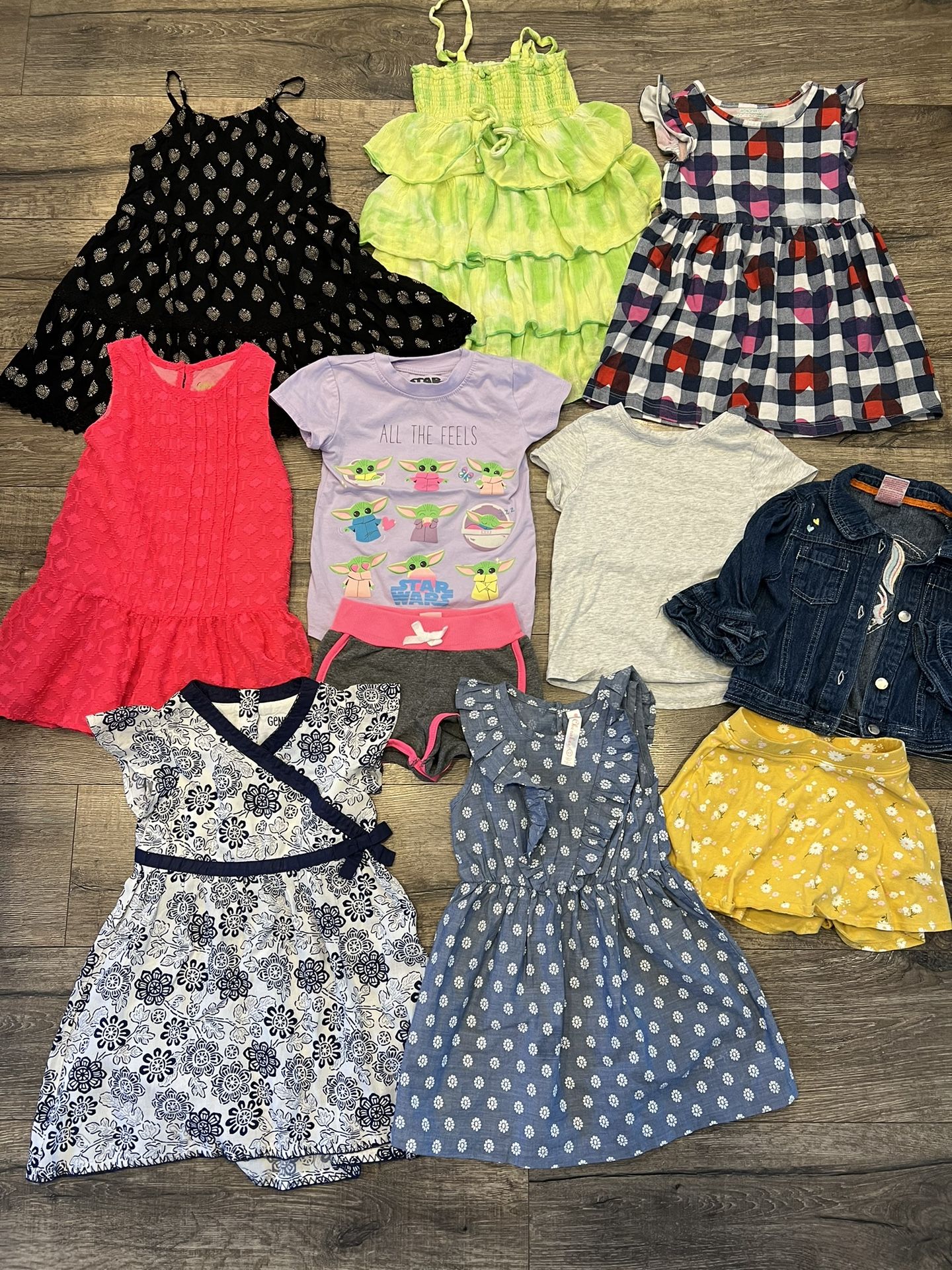 Girls 4t Summer Clothing Lot 