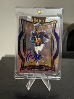 2024 Caleb Williams Panini Select Concourse #25 (rc) Auto