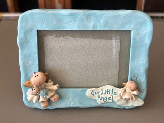 Baby Boy Blue Picture Frame 3.5”x5”