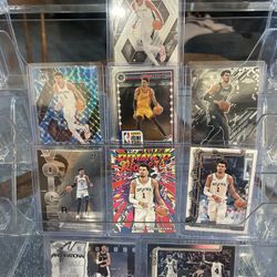 Victor Wembanyama Lot Of 9 NM Cards 