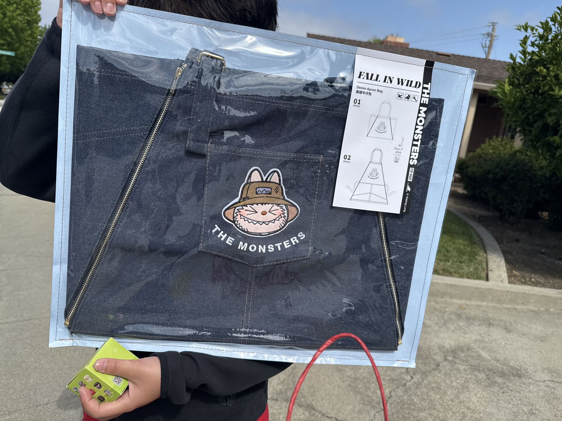 Labubu Purse/ Apron from popmart Store