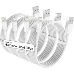 4 Pack [Apple MFi Certified] Apple Charger Cables 6ft Cords, iPhone Charger Lightning Cable 6 Foot, Fast iPhone Charger Cord for iPhone 13 Pro Max/iPh