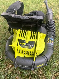 40V backpack blower