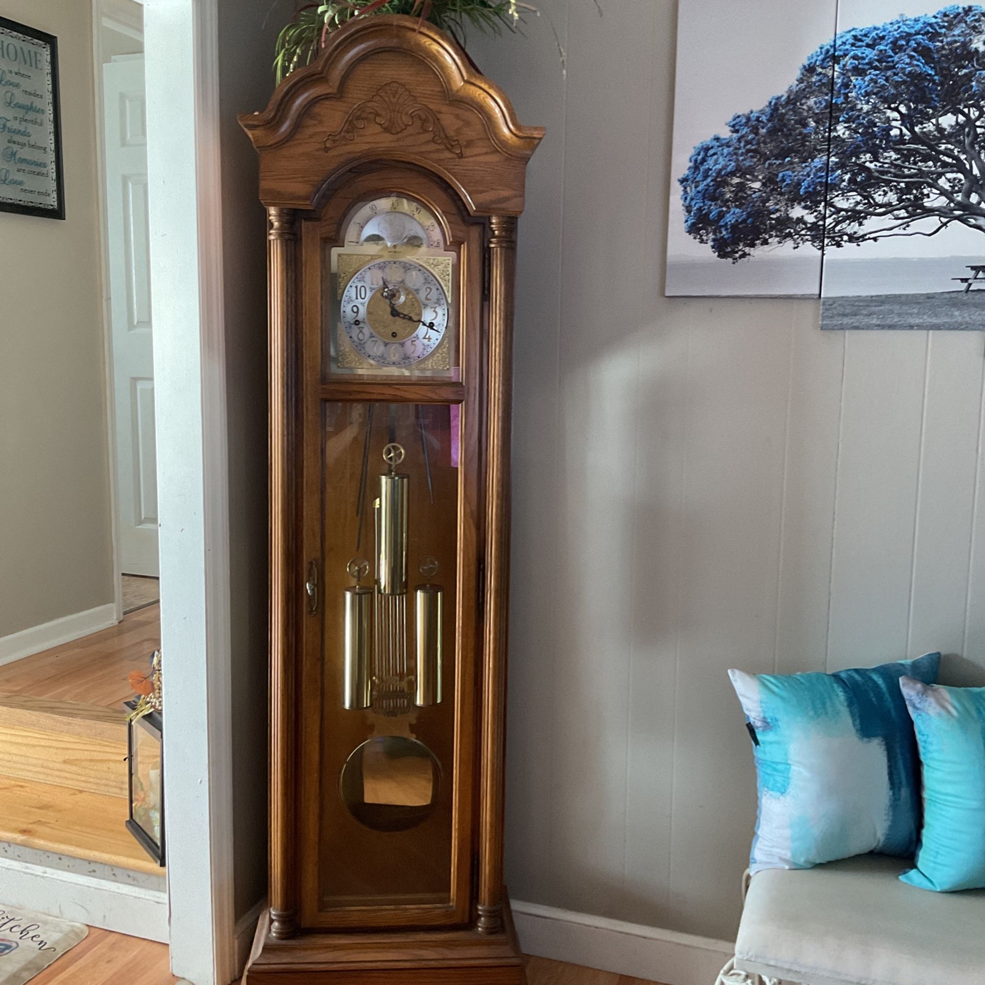Authentic Howard Miller Antique Grandfather Clock
