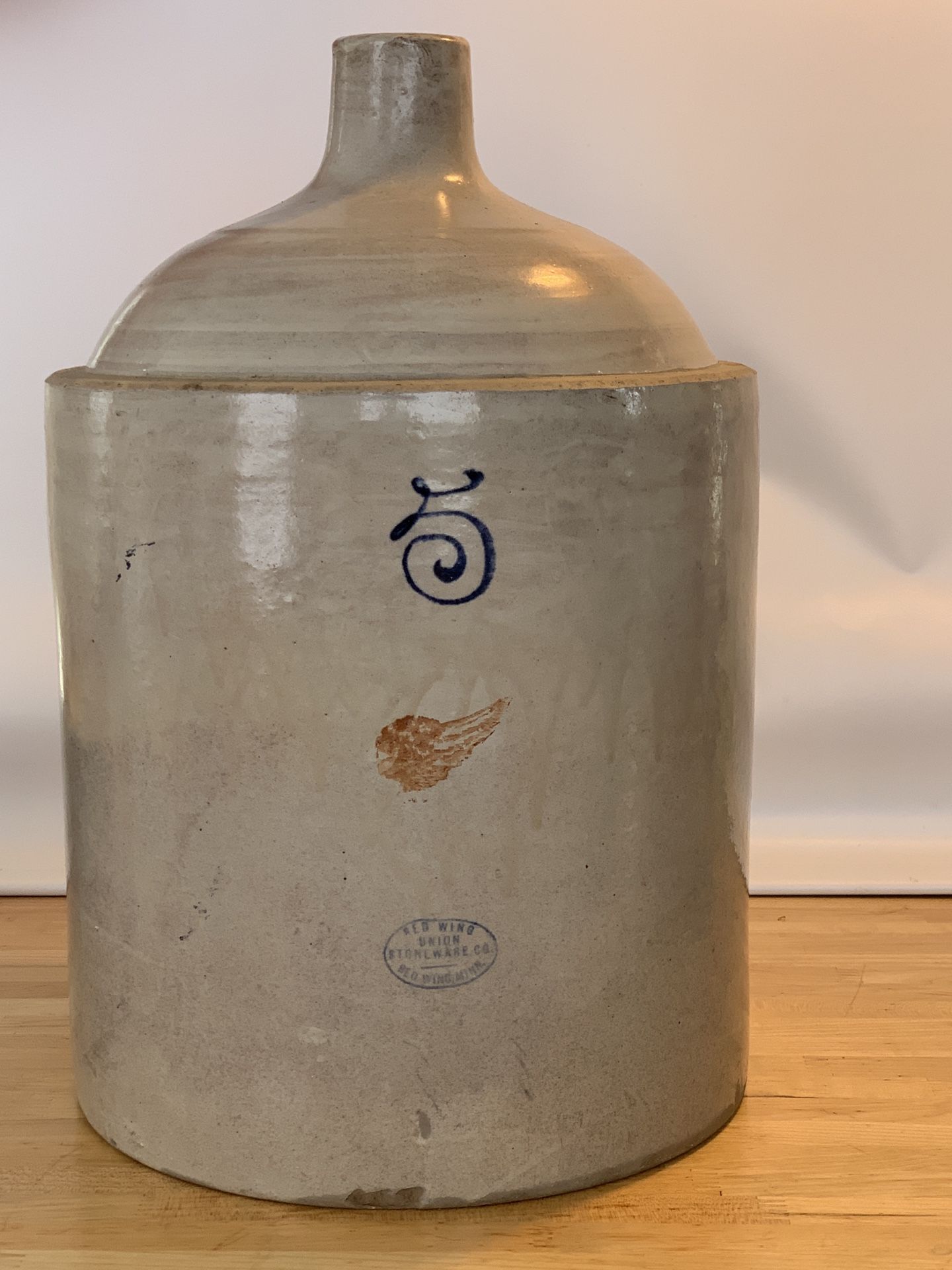 Red Wing 5 Gal. Jug, 1930’s