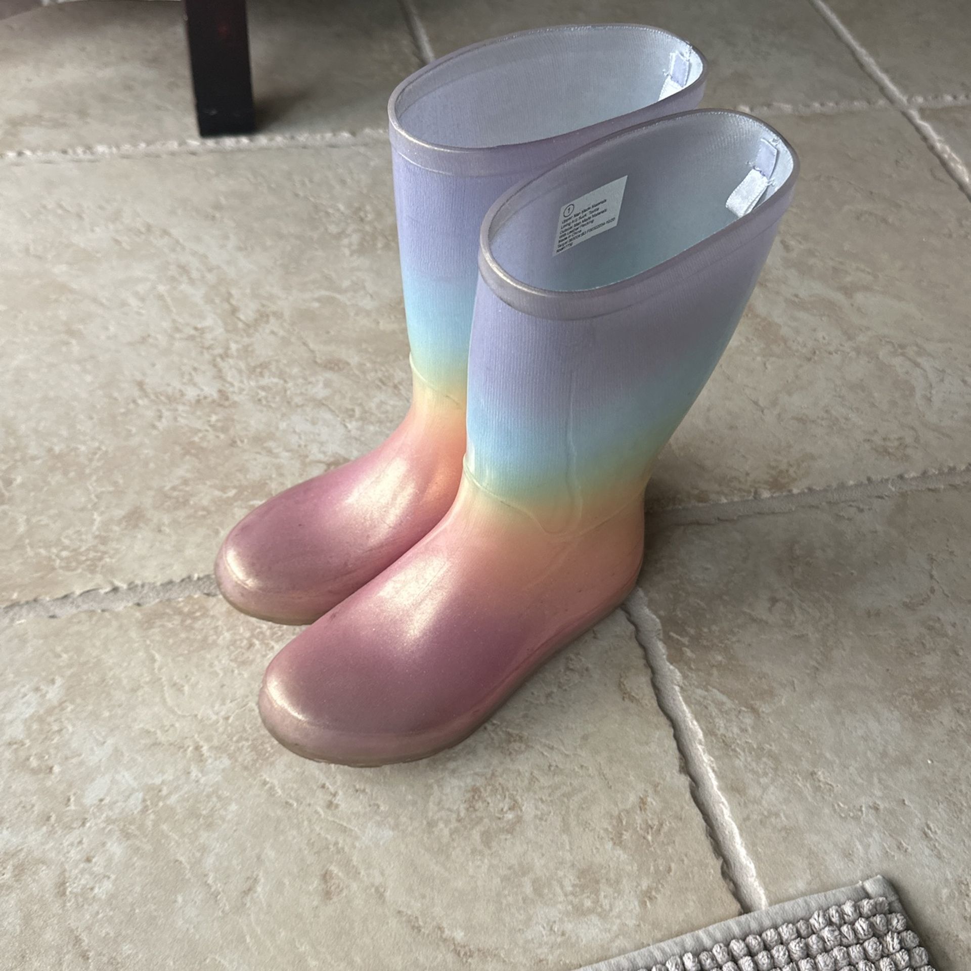 Kids Rain Boots. Size 1