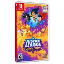 DC JUSTICE LEAGUE: COSMIC CHAOS | STANDARD EDITION | PHYSICAL COPY FOR NINTENDO SWITCH | NEW IN BOX | FACTORY SEALED 
