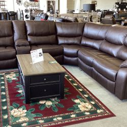 Family Circle 3pc Power Reclining Sectional