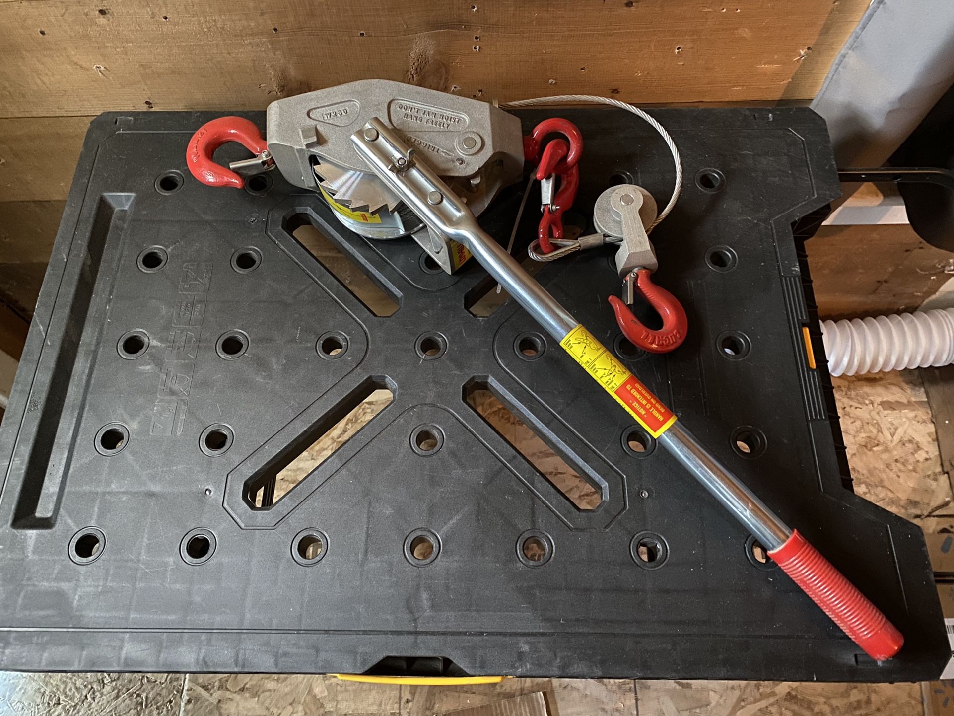 LUG-ALL 3000-30 Come Along - Ratchet Winch Hoist