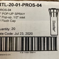 Hunter Sprinkler Heads 