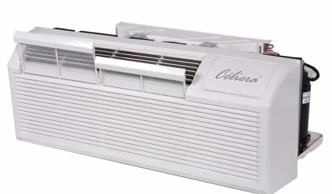 New Ac Unit With Heater....doesn't Come With Back Cover