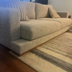 Tidal Crate & Barrel Sofa - New! 
