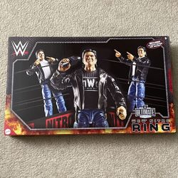 WWE Ultimate Edition WCW Monday Nitro Ring NO FIGURE ring only WCW