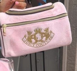 Juicy couture makeup bag